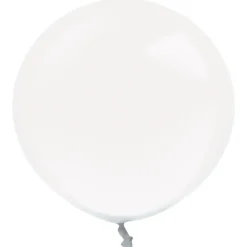 Crystal Stuffing Ballon m/Stor Hals, Latex 18''