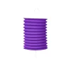 Cylinder Papir Lanterne i Lilla, 16 cm