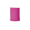 Cylinder Papir Lanterne i Pink, 16 cm