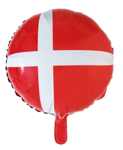 Dannebrog folie ballon