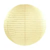 Dekorativ Creme Rispapir Lanterne, 35 cm