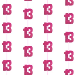 Dekosnore - Pink Glitz Fødselsdag, 13 År