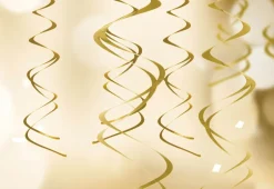 Deko swirl - guld