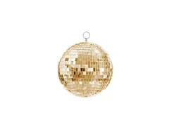 Discokugle Guld Lille, 20 cm