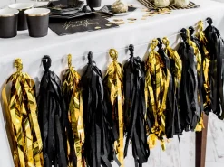 DIY Kvast Guirlande, Guld
