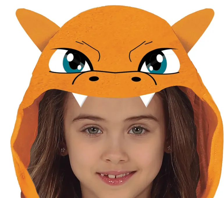 Drage Kigurumi ala. Charmander Børne Kostume