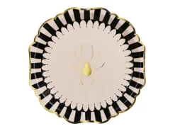Edderkoppe-tallerkener, 23 cm, mix (6 stk.)