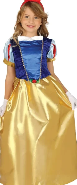 Eventyrprinsessekjole – Klassisk Snehvide inspireret Kostume til Piger (3–9 år)