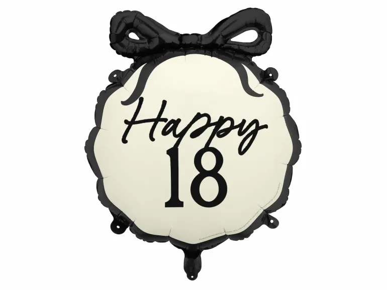 Fødselsdagsballon 18 År - Milestone Elegance