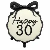Fødselsdagsballon 30 År - Milestone Elegance