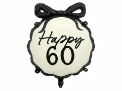 Fødselsdagsballon 60 År - Milestone Elegance