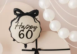 Fødselsdagsballon 60 År - Milestone Elegance