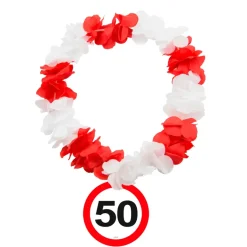 Fødselsdags Blomsterkrans - 50 år