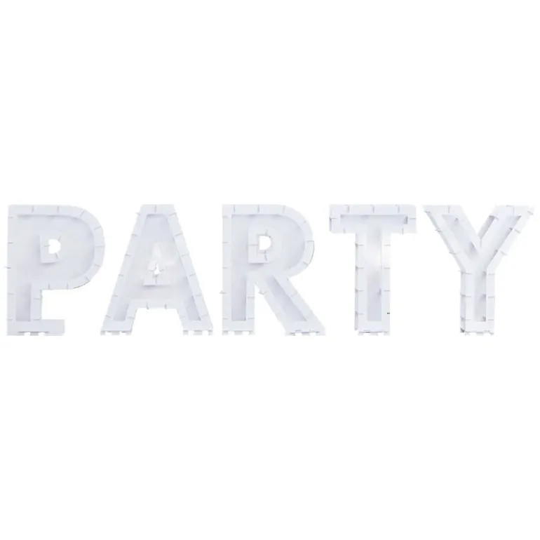 Festlige Dekorationer til Balloner, "PARTY" Mosaic
