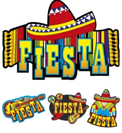 Fiesta Cutouts til Mexicansk Fest