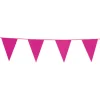 Flagguirlande 10M med Pink vimpel flag (30cm X 20cm)