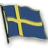 Flag Pin - Svensk Broche