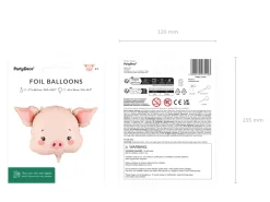 Folieballon Gris – 61 x 36 cm
