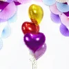 Folie Ballon Hjerte, 45 cm, Guld