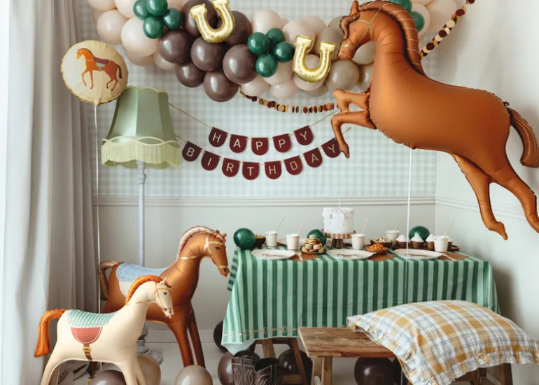 Folie Ballon Horse, 86.5 X 73 cm, Mix