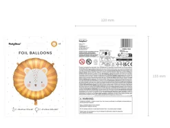 Folie Ballon Leo, 70 X 67 cm, Mix