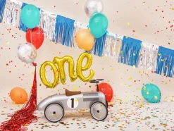 Folie Ballon One, 66 X 37 cm, Guld