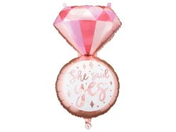 Folie Ballon Ring, 41 X 72 cm, Mix