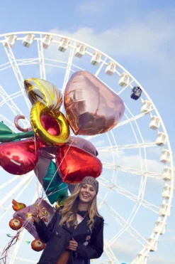 Folie Ballon Ring, 60 X 95 cm, Mix