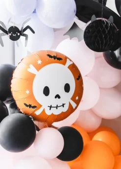 Folie Ballon Skull, 45 cm, Mix