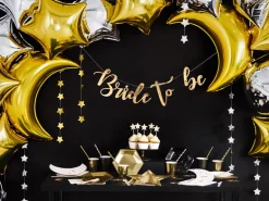 Folie Ballon Stjerne, 48 cm, Guld