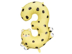 Folie Ballon Tal 3 - Cheetah, 72.5 X 109 cm, Mix