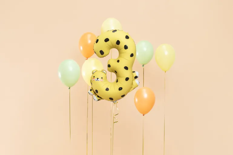Folie Ballon Tal 3 - Cheetah, 72.5 X 109 cm, Mix
