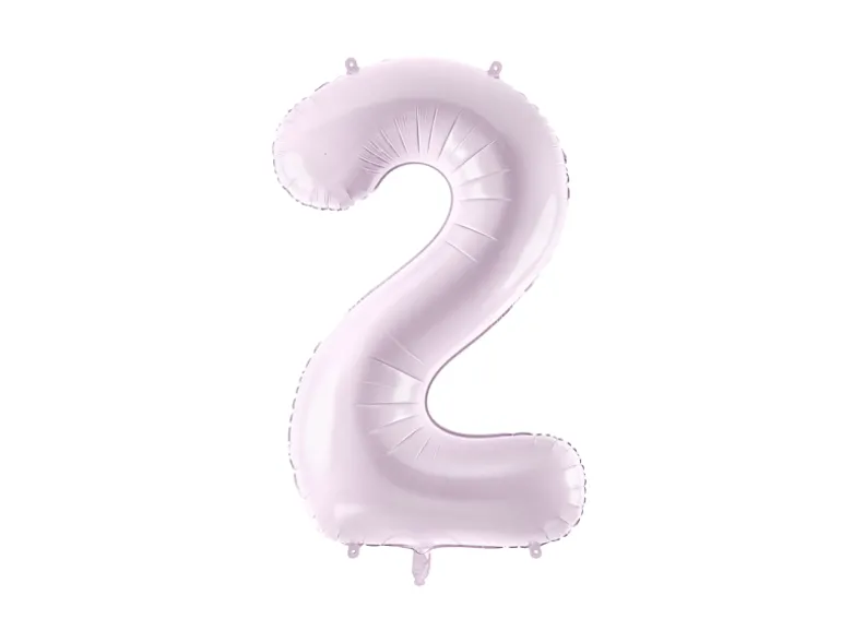 Folie Ballon Tal ''2'', 72 cm, Lilla