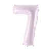 Folie Ballon Tal ''7'', 72 cm, Lilla