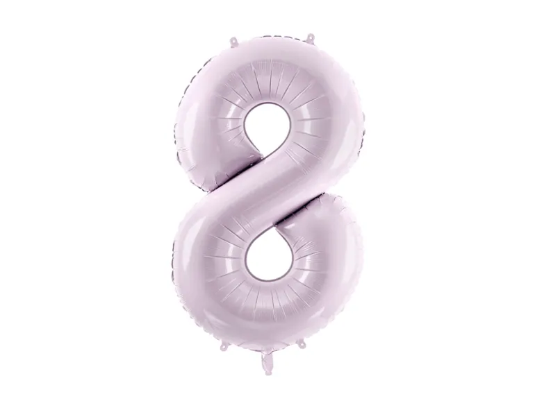 Folie Ballon Tal ''8'', 72 cm, Lilla