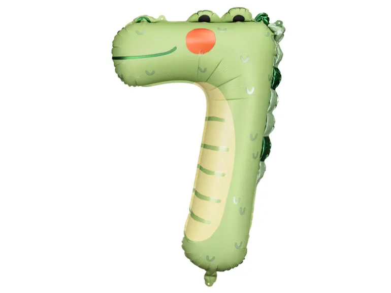 Folie Ballon Tal 7 - Crocodille, 56 X 85 cm, Mix