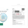 Folieballon “Welcome Baby” lyseblå– 35 cm