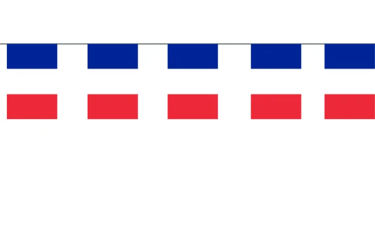 Fransk Flagguirlande, Stor