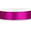 Fuchsia Pink Satinbånd 12 mm, 25 meter