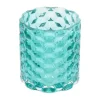 Fyrfadsholder Turkis Kube, 8.8 cm