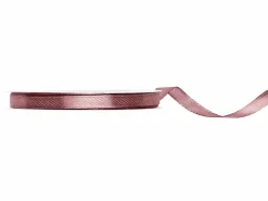 Gammelrosa Satinbånd "Dark Dusty Rose", 25M X 6mm