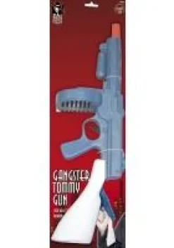 Gangster tommy gun