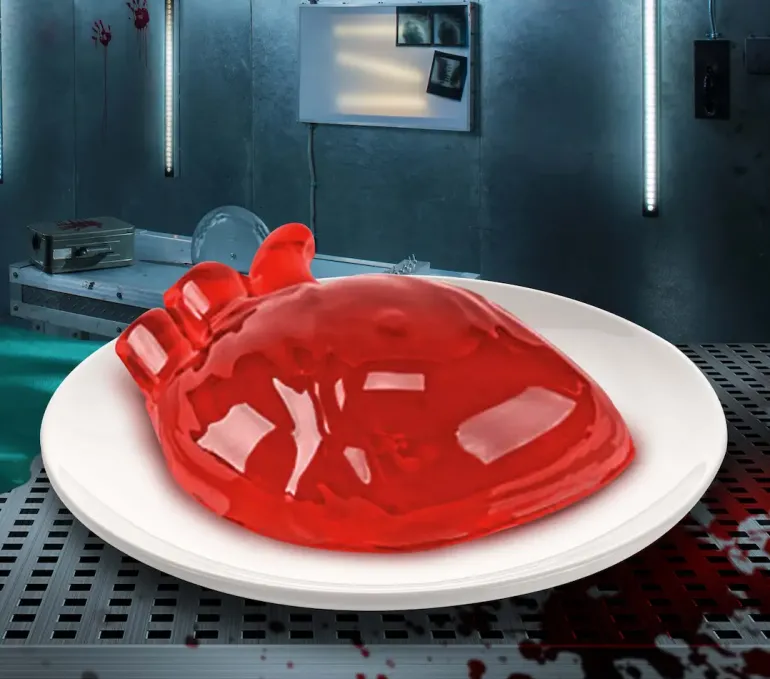 Gelatine Form - Hjerte 16 x 12 cm