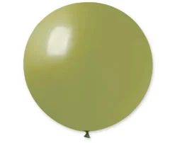 Gemar Gigant Latexballon 80 cm, Olivengrøn