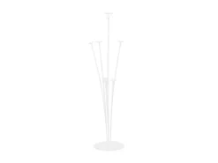 Gennemsigtigt Ballonstativ m/7 stk. Pinde, 70 cm