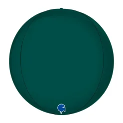 Globeballon Grøn "Emerald", 38 cm