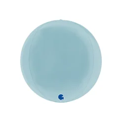 Globeballon Lyseblå, 29 cm