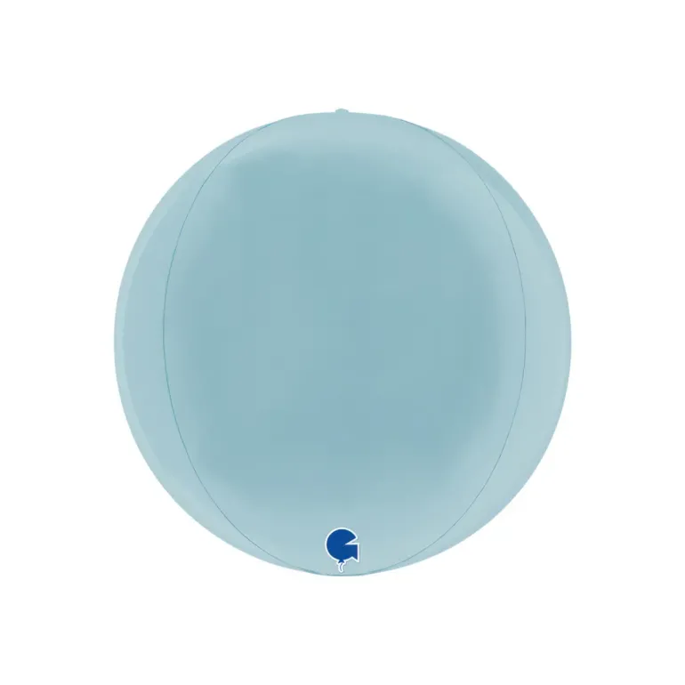 Globeballon Lyseblå, 29 cm