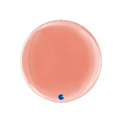 Globeballon Rosegold, 29 cm