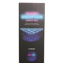 Glow Beerpong Drukspil